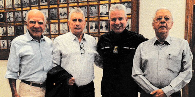 O COMANDANTE GERAL DA PMERJ RECEBE A ASSOCIAÇÃO DE OFICIAIS MILITARES ESTADUAIS – AME/RJ